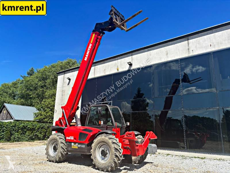 Teleskopický vozík Manitou MT 1435 ŁADOWARKA...