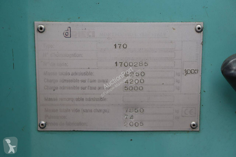 Carretilla telescópica Dieci 170