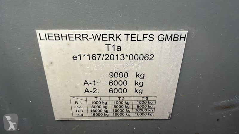 Teleskoplastare Liebherr T42-7S (INCL BUCKET /...
