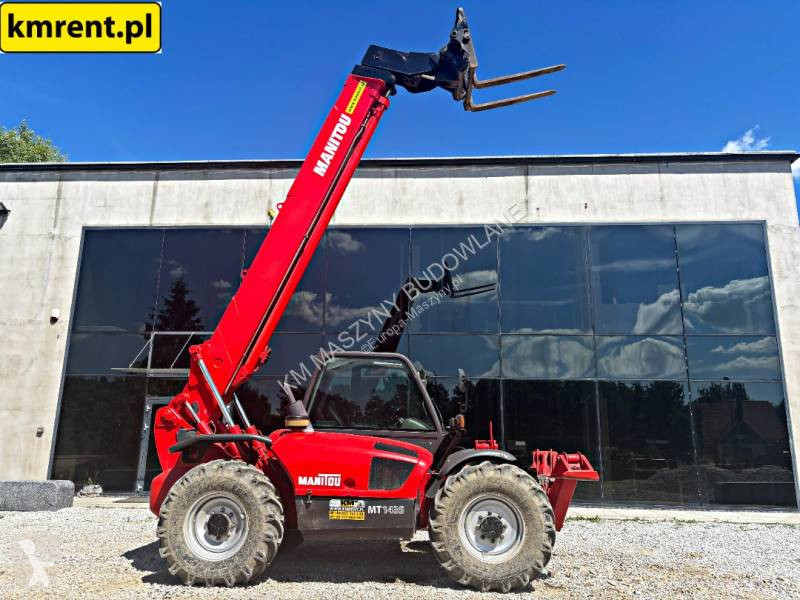 Teleskopický vozík Manitou MT 1435 ŁADOWARKA...