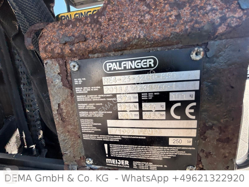 رافعة شوكية محمولة Palfinger F3 151...