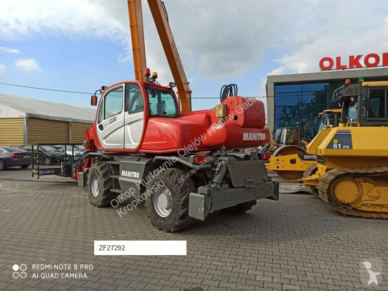 Teleskopisk truck Manitou MRT 2150 Znak CE