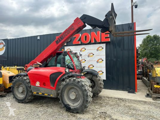 رافعة شوكية تلسكوبية Manitou mt732 à 34 900 € ht
