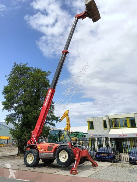 رافعة شوكية تلسكوبية Manitou MT 1337 SL T 13 m...