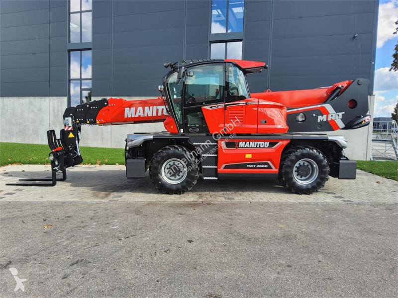 Chariot télescopique Manitou MRT 2660 vision