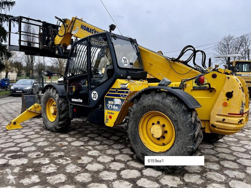 رافعة شوكية تلسكوبية Komatsu WH714 H kosz