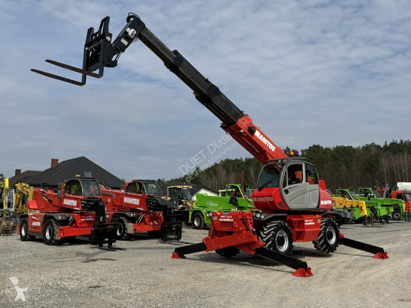 رافعة شوكية تلسكوبية Manitou MRT 1850 ROTO...