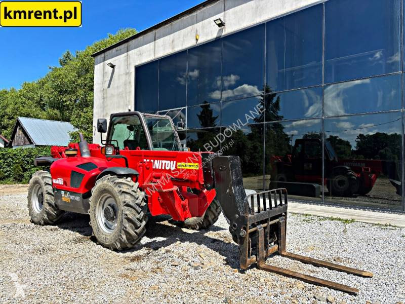 Teleskopický vozík Manitou MT 1435 ŁADOWARKA...