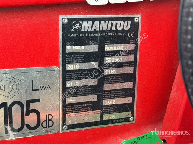رافعة شوكية تلسكوبية Manitou