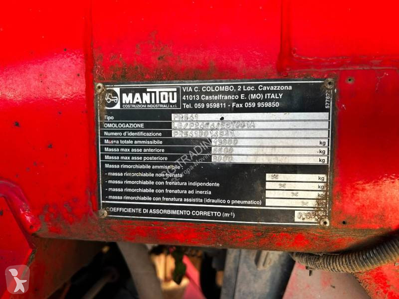 Teleskopický manipulátor Manitou MRT 1635 M-E2
