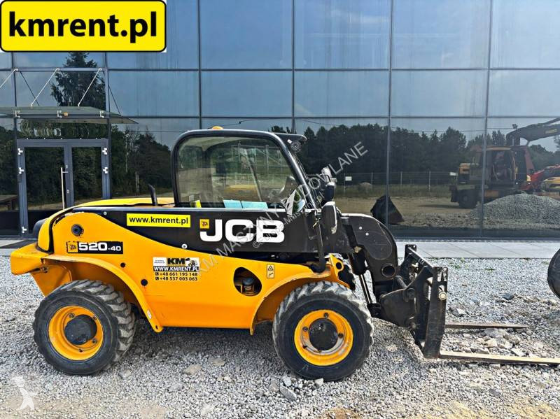 رافعة شوكية تلسكوبية JCB 520-40 4WS ŁADOWARKA...