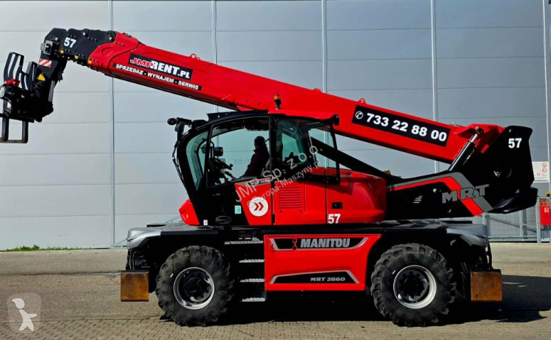 Chariot télescopique Manitou MRT 2660 VISION+...