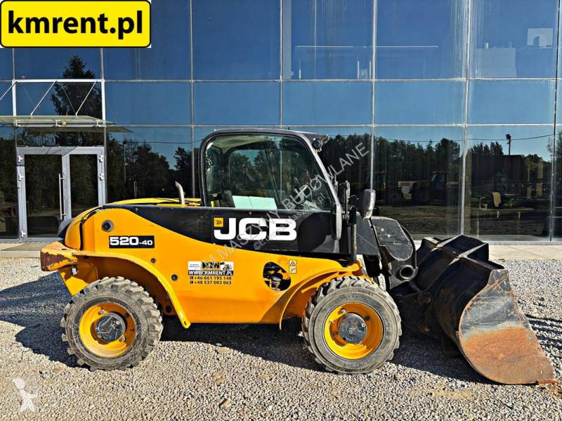 Teleskopický vozík JCB 520-40 4WS ŁADOWARKA...