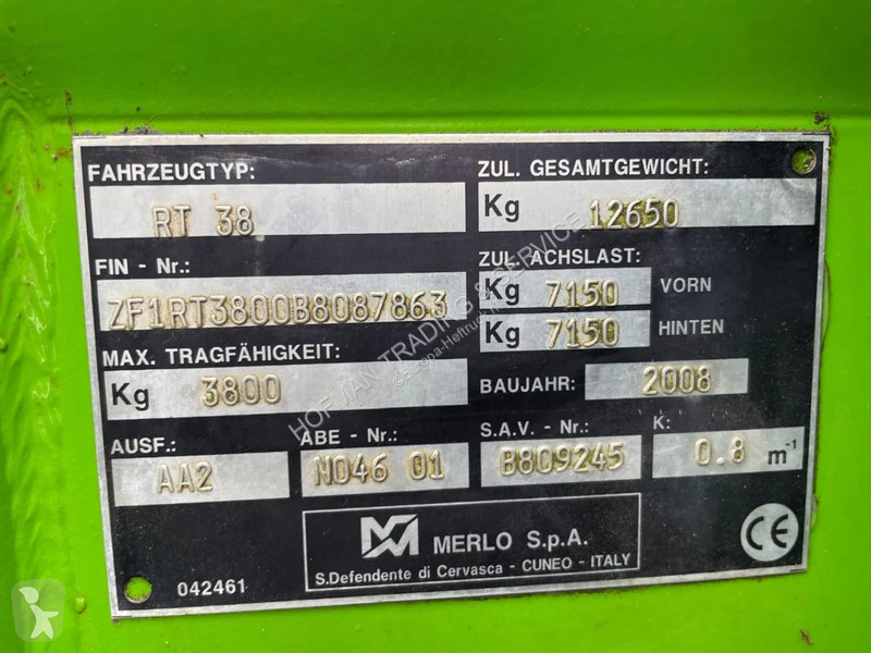 Verreiker Merlo RT38.16