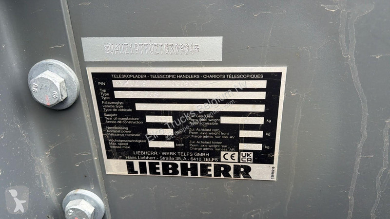 Teleskoplastare Liebherr T42-7S (INCL BUCKET /...