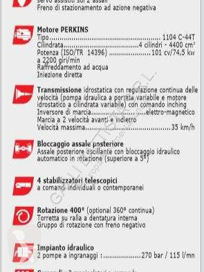 Teleskoplastare Manitou MRT1432