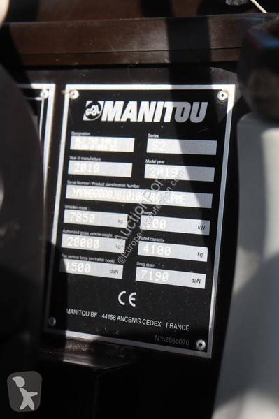 Manitou MLT 741-140 V+ telescopic handler