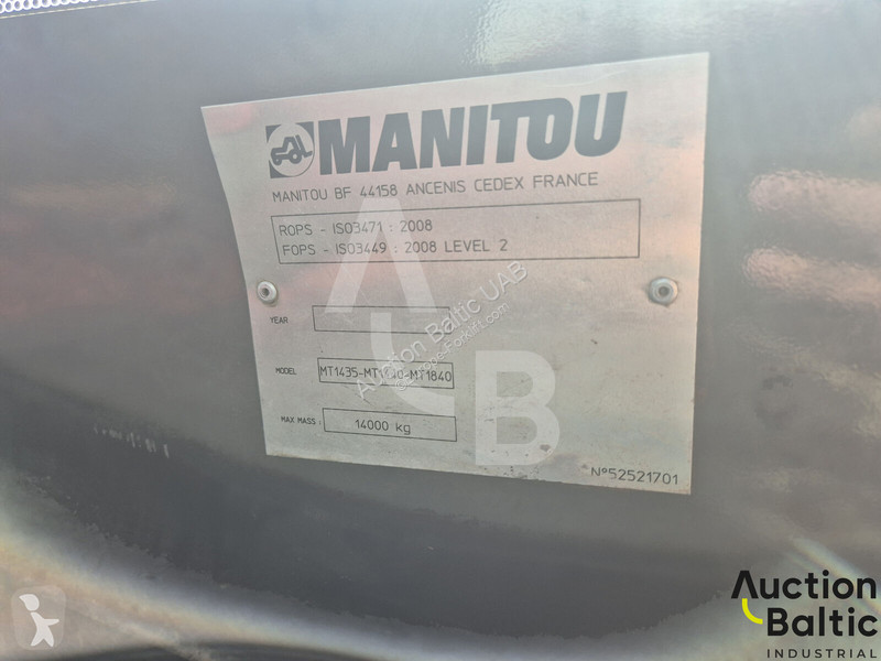 Carretilla telescópica Manitou