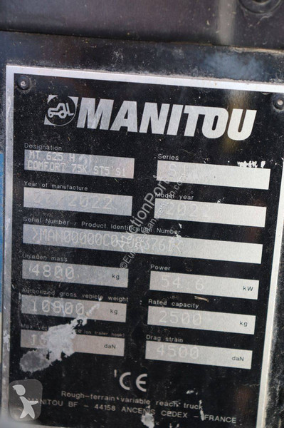 Teleskopický vozík Manitou