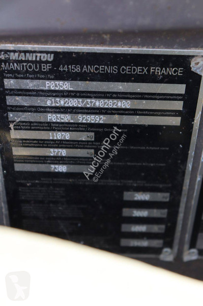 Carretilla telescópica Manitou MLT 340-137/ST3B