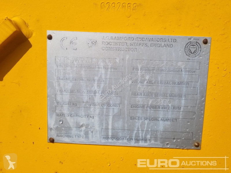 Chariot télescopique JCB 526S