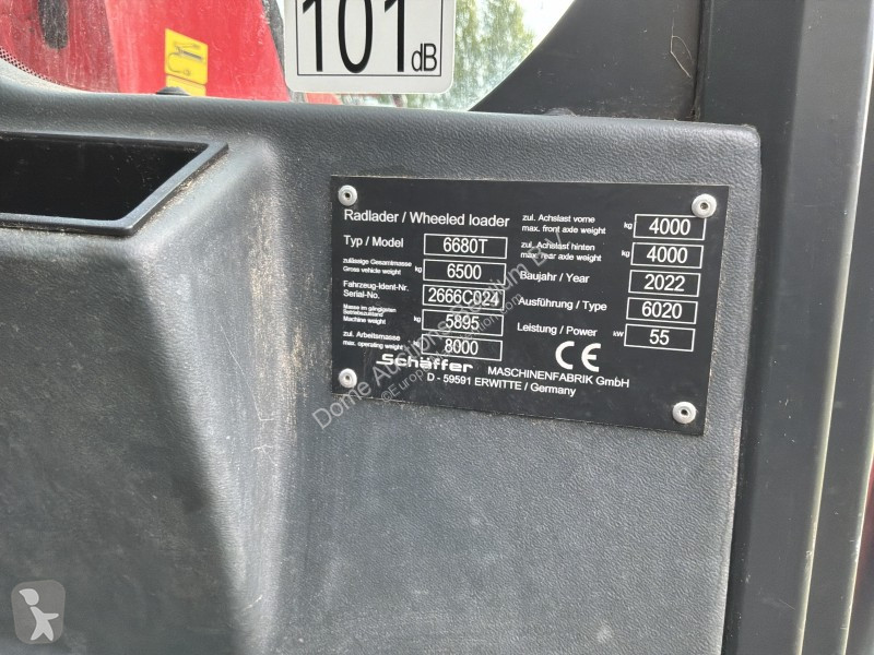 Chariot télescopique Schäffer T6680