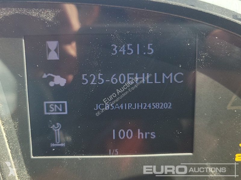 Empilhador telescópico JCB 525-60 Hi Viz