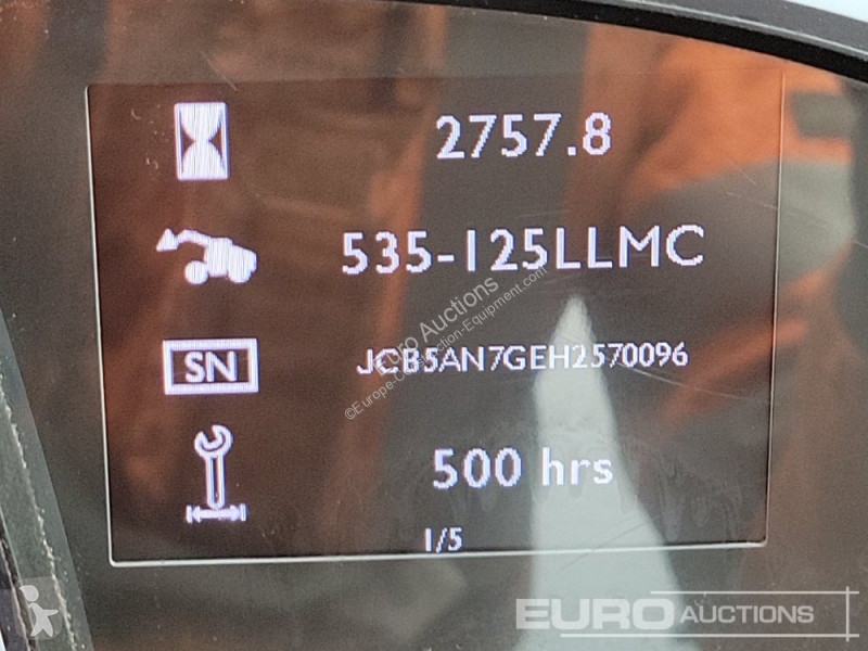 Teleskopický vozík JCB 535-125 Hi Viz