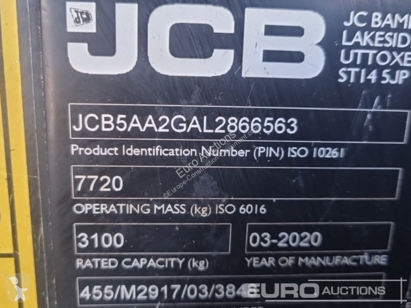 Teleskopisk truck JCB 531-70