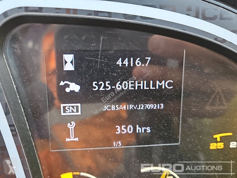 رافعة شوكية تلسكوبية JCB 525-60 Hi Viz