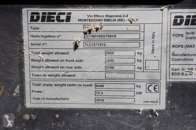 伸缩臂叉车 Dieci 30.7