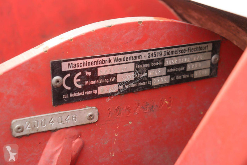 Carretilla telescópica Weidemann 5006 D81