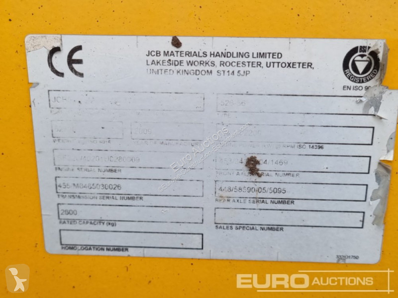 Chariot télescopique JCB 526-56 Agri Plus