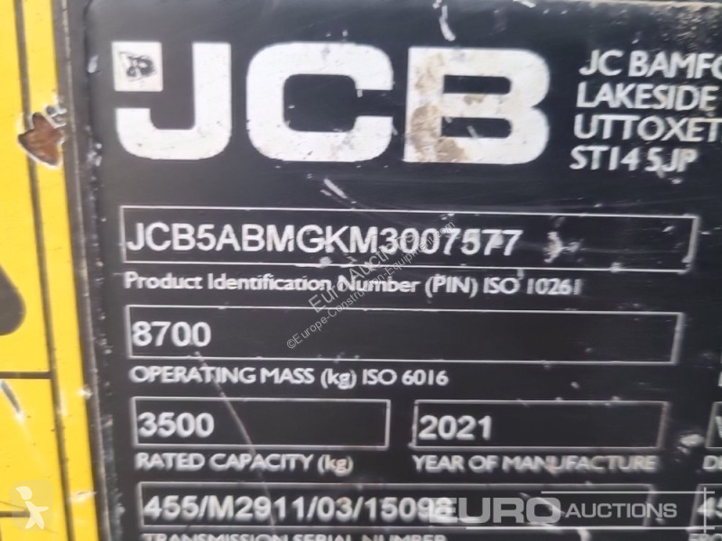 Chariot télescopique JCB 535-95