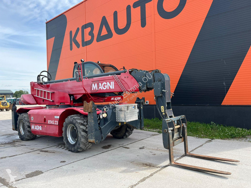 Încărcător telescopic Magni 523 FORKS / BUCKET...