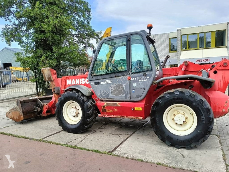 رافعة شوكية تلسكوبية Manitou MT 1337 SL T 13 m...