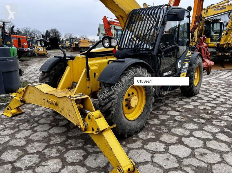 رافعة شوكية تلسكوبية Komatsu WH714 H kosz