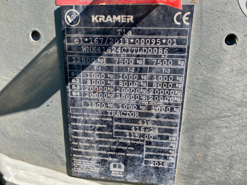 رافعة شوكية تلسكوبية Kramer  KT557 T4