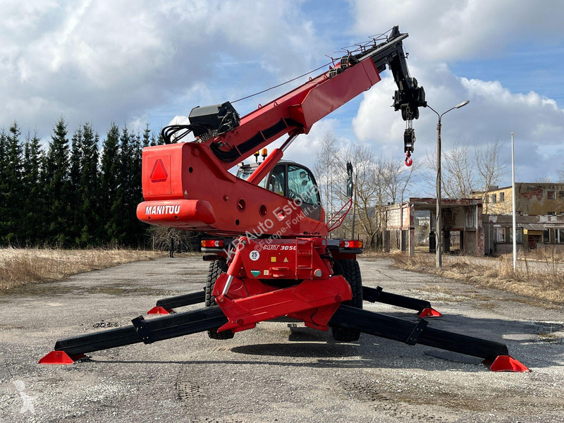 Teleskopisk truck Manitou MRT 3050 WINCH + HOOK...