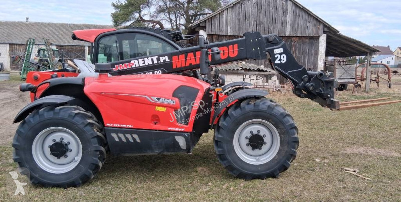 Телескопичен товарач Manitou MLT 737 130 PS+...