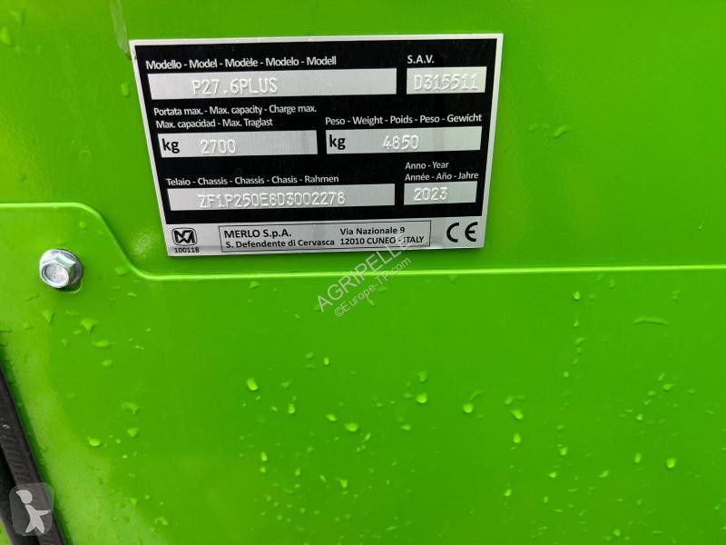 Teleskoplastare Merlo  P27.6 PLUS