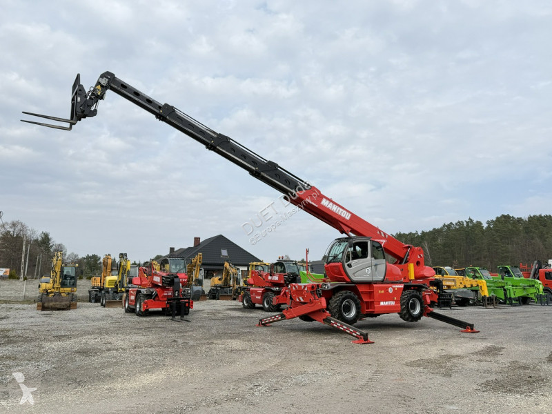 رافعة شوكية تلسكوبية Manitou MRT 3050 + ROTO...