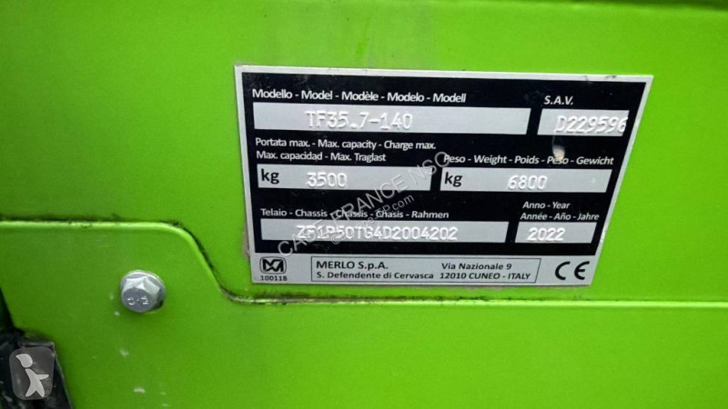 Teleskoplastare Merlo TF 35.7-140