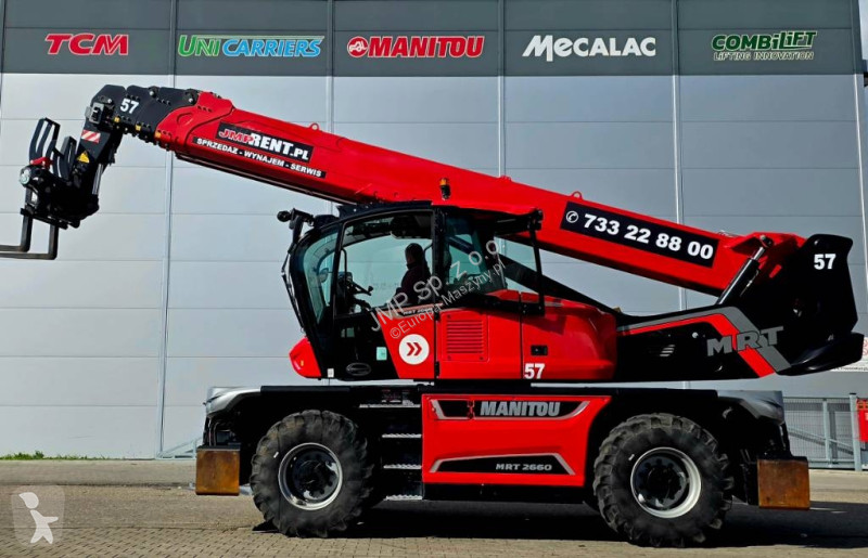 Chariot télescopique Manitou MRT 2660 VISION+...