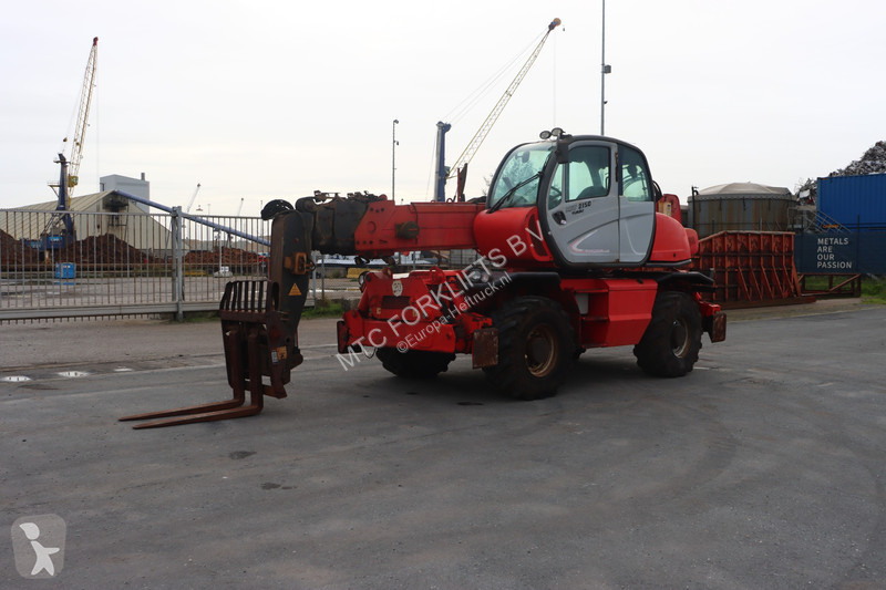 رافعة شوكية تلسكوبية Manitou MRT2150 Privilege