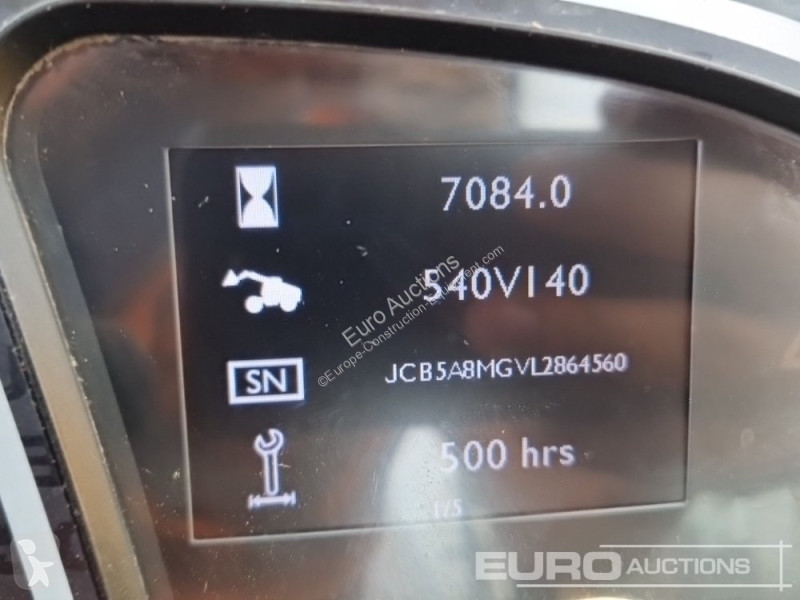 رافعة شوكية تلسكوبية JCB 540-140 Hi Viz