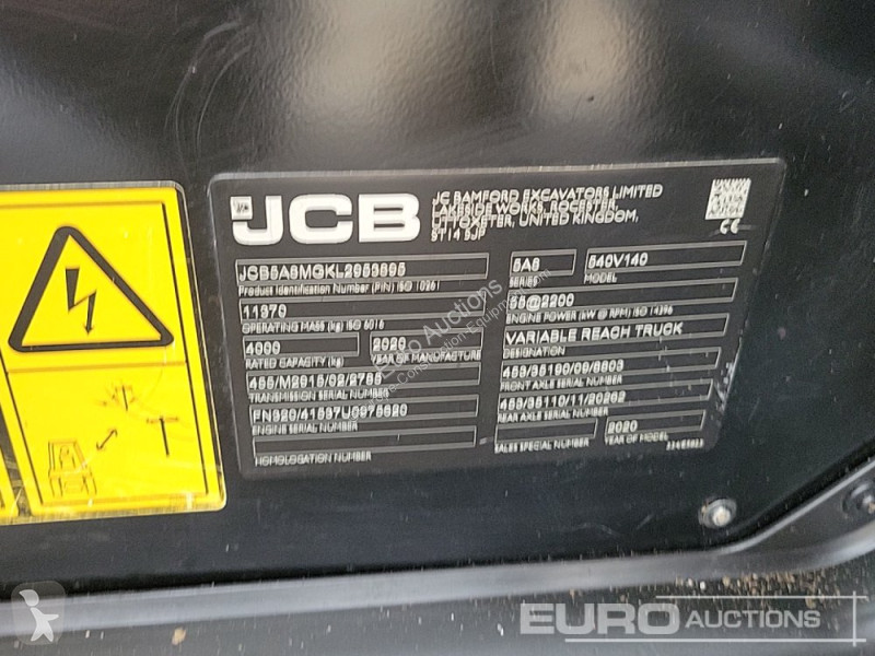 Teleskopický vozík JCB 540-140 Hi Viz