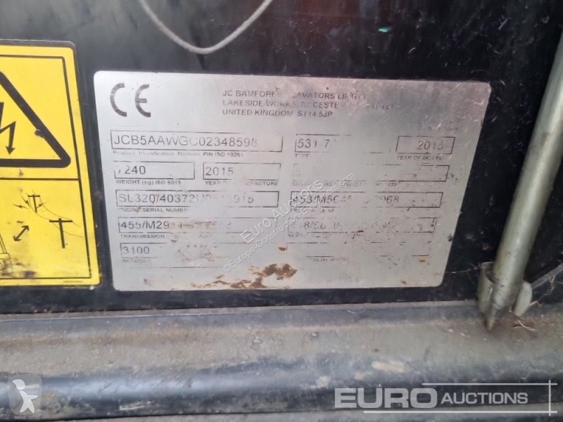 Chariot télescopique JCB 531-70