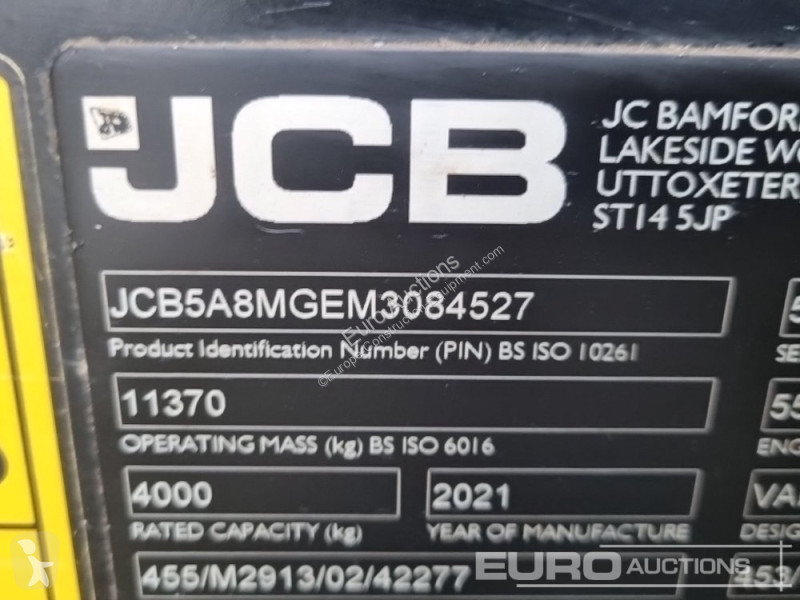 Teleskopický vozík JCB 540-140 Hi Viz