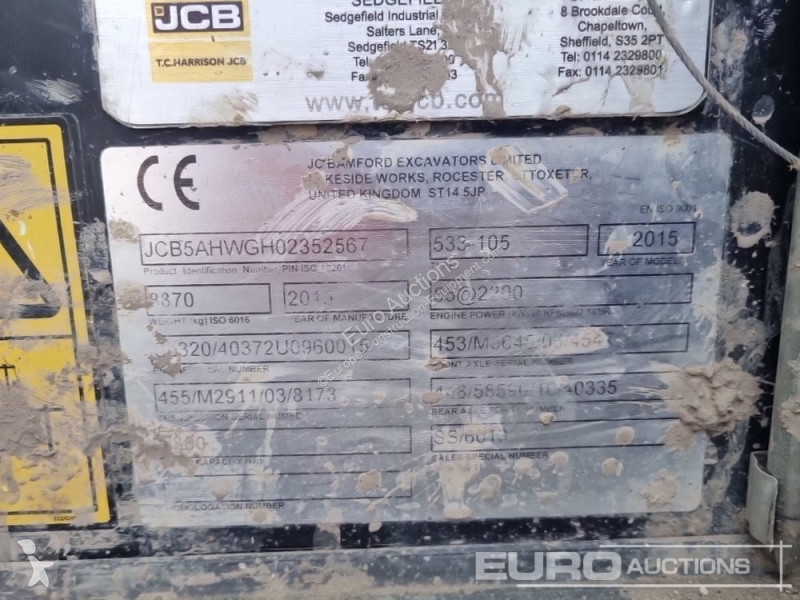 Încărcător telescopic JCB 533-105